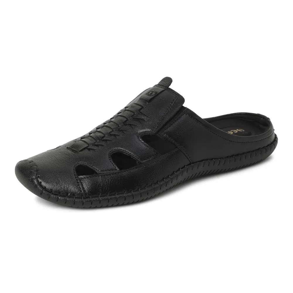 Healers By Liberty OSL-57 Casual Sandal For Mens (Black) Good Support Sandals
