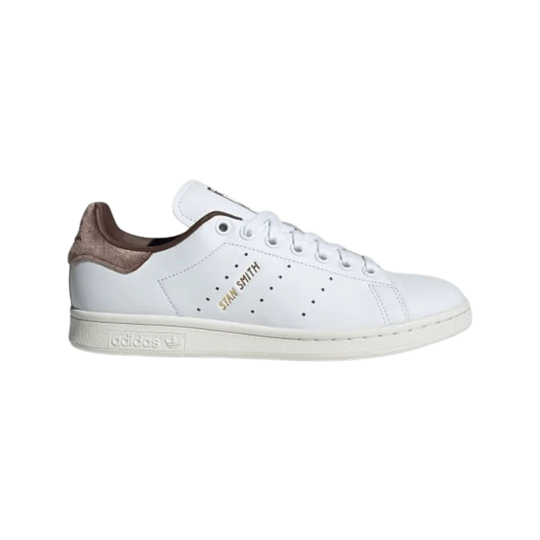 Real Madrid Adidas Shoes Stan Smith Shoes  Cloud White / Gold Metallic / Brown