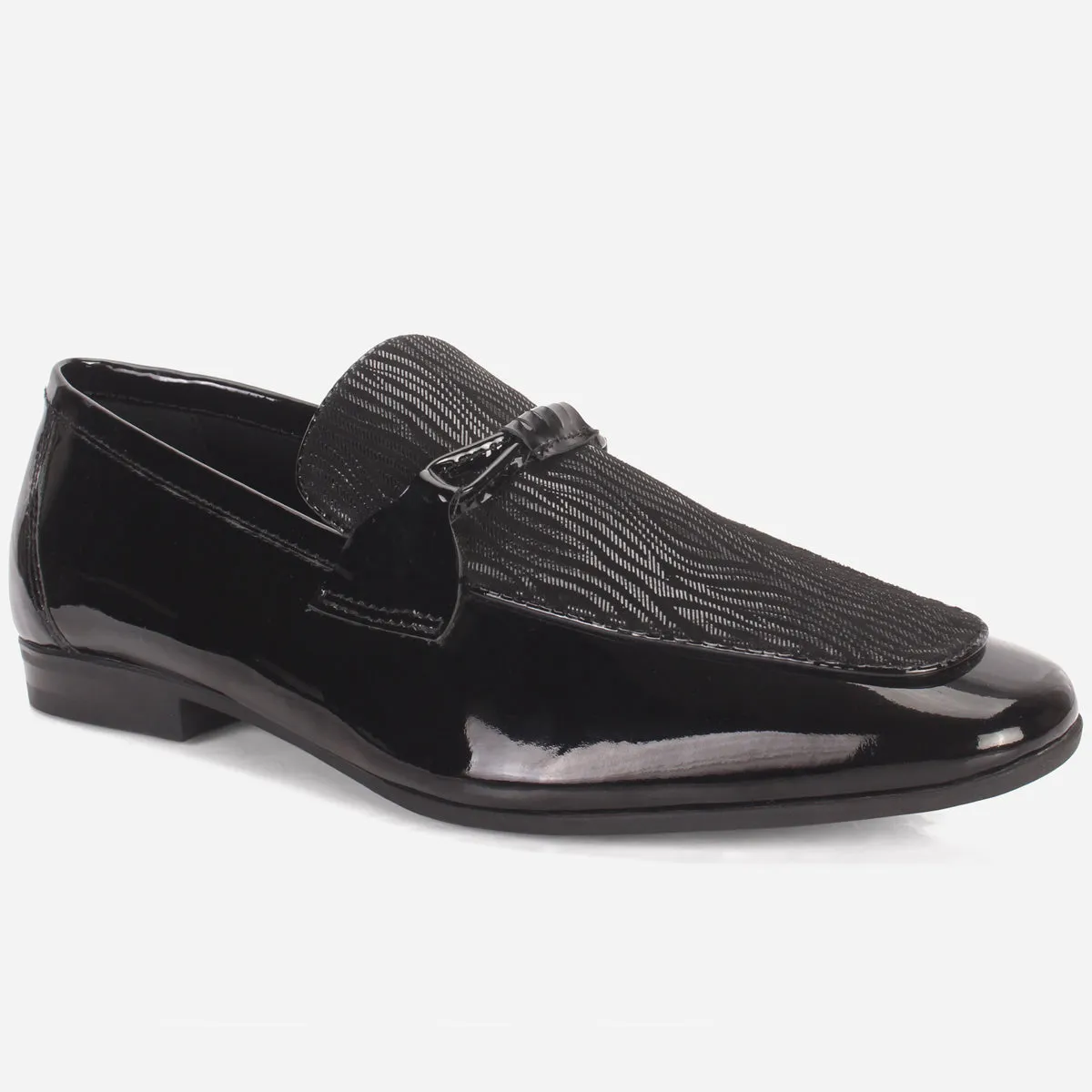 Shoe Arches For Flat Feet Men "UJARIS" Leather Formal Dress Slip-On Shoes