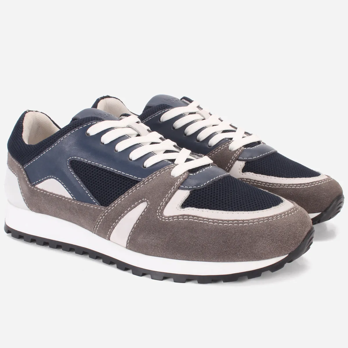 Best Athletic Shoes For Flat Feet And Overpronation Men's "JOEZ"  Lace Up Suede Sneakers Jogging Shoes