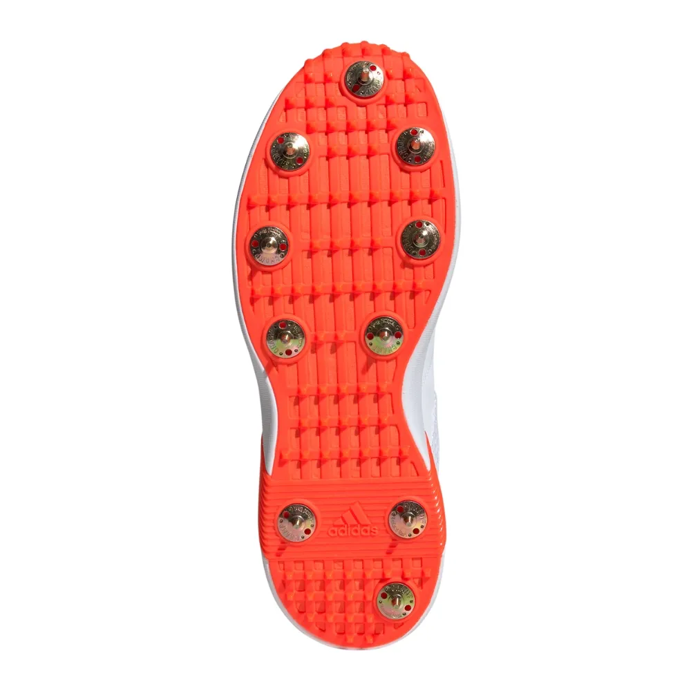 Adidas Adipower Vector Mid 20 Spike Cricket Shoes (IG6749) Adidas Full Black Shoes