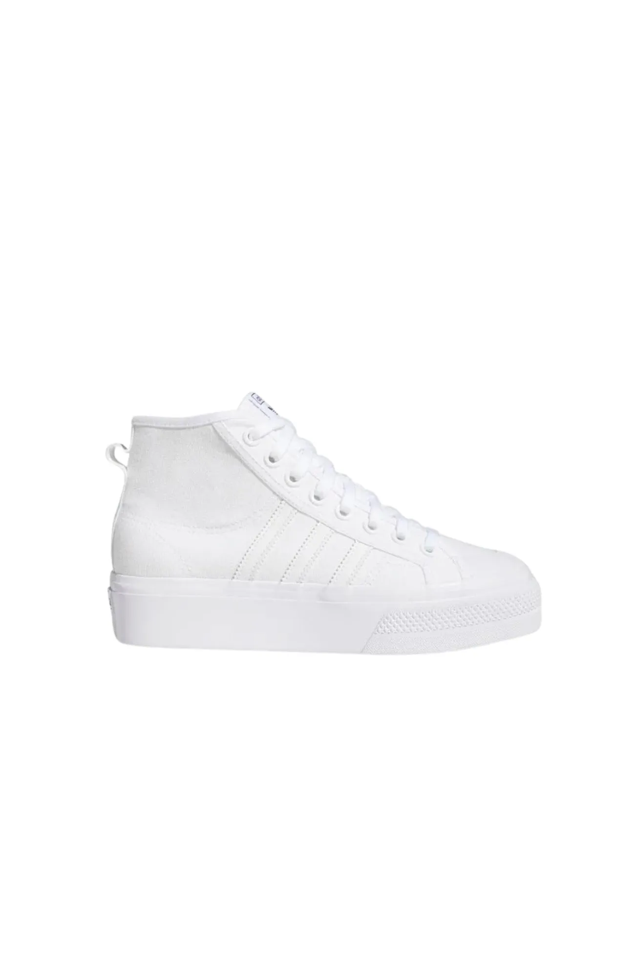 Nizza Platform Mid Shoe White Gazelle Adidas Indoor Shoes