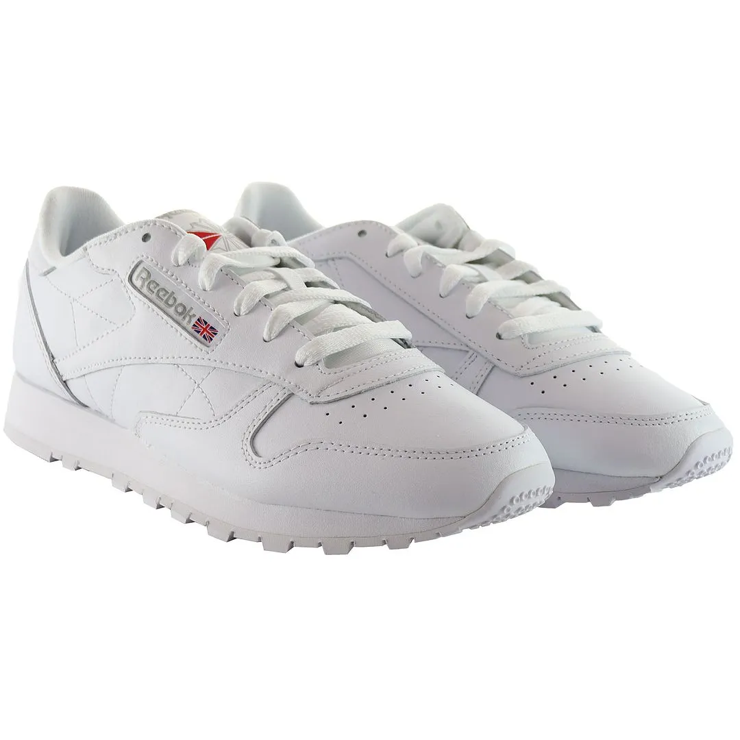 Casual Daily Shoes Reebok Classic Womens White Trainers