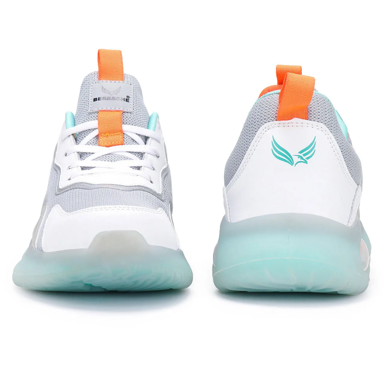 Bersache Lightweight Sports Running Shoes For Men Grey-9050 Best Hiking Shoes For Backpacking