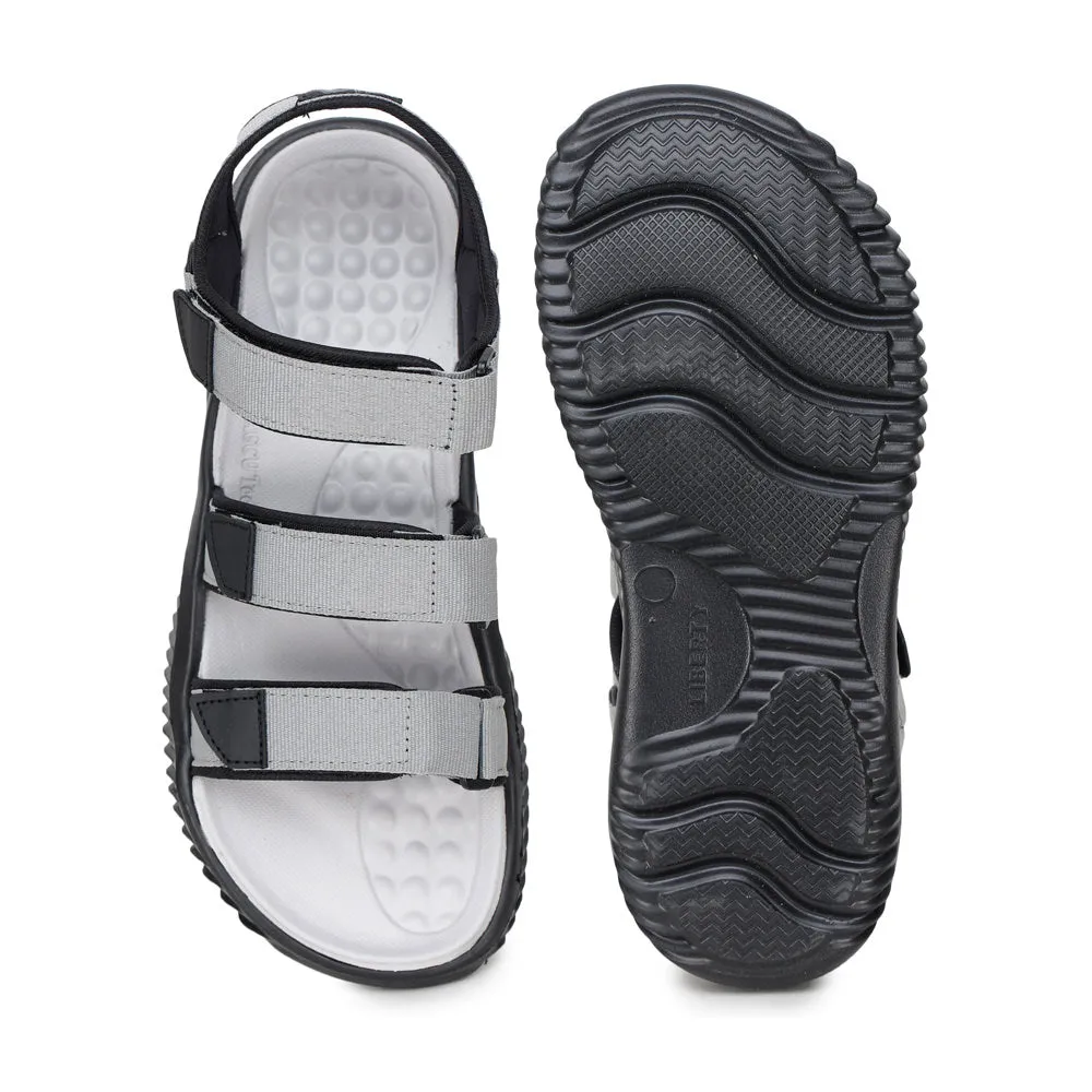 Sandals Locations Turk And Caicos A-HA Casual Grey Sandals For Men STAMINA-4 By Liberty
