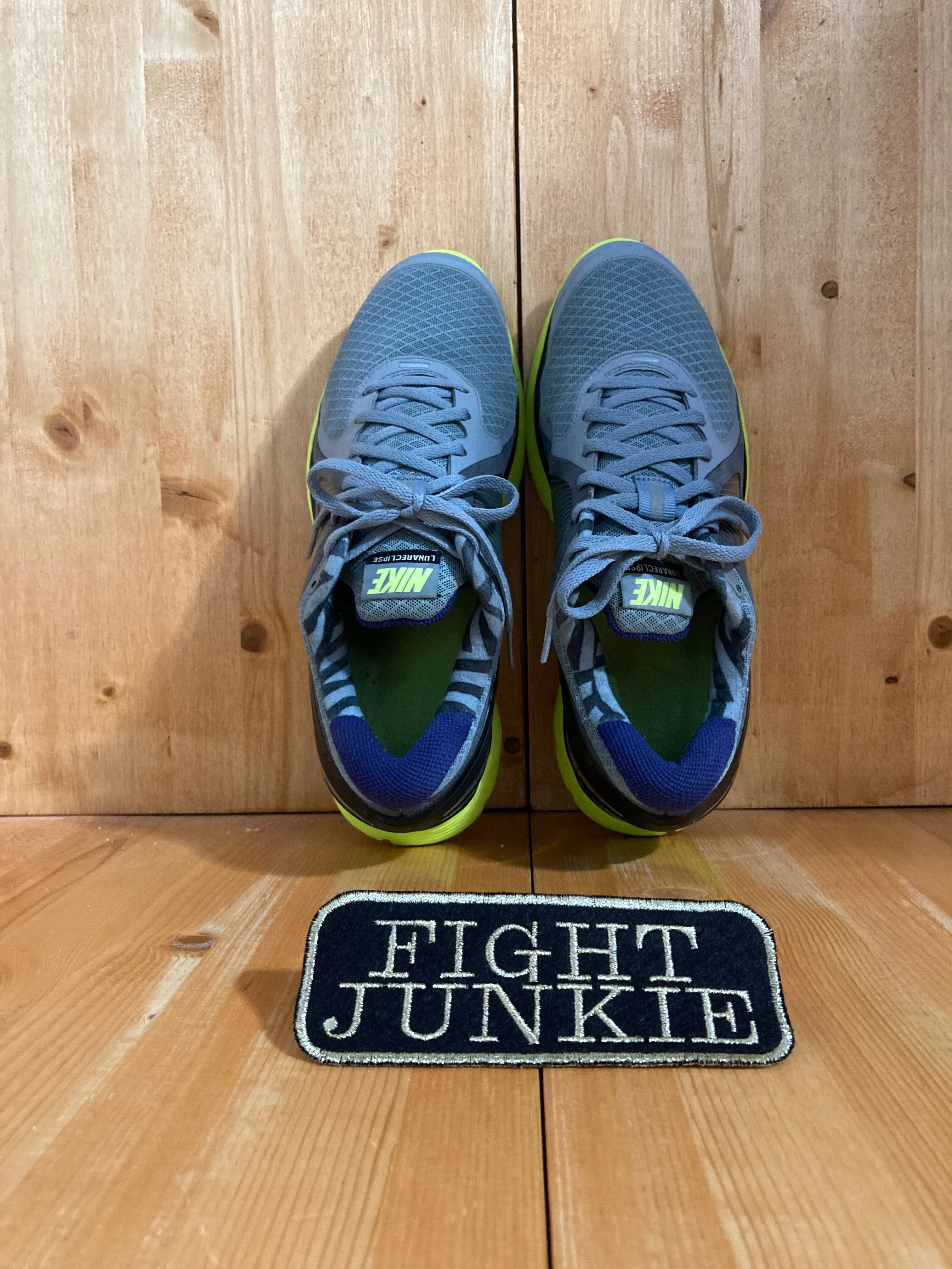 Asics Tennis Shoes Gel Resolution 7 NIKE LUNARECLIPSE Mens Size 8.5 Running Training Shoes Sneakers Gray 408582-001