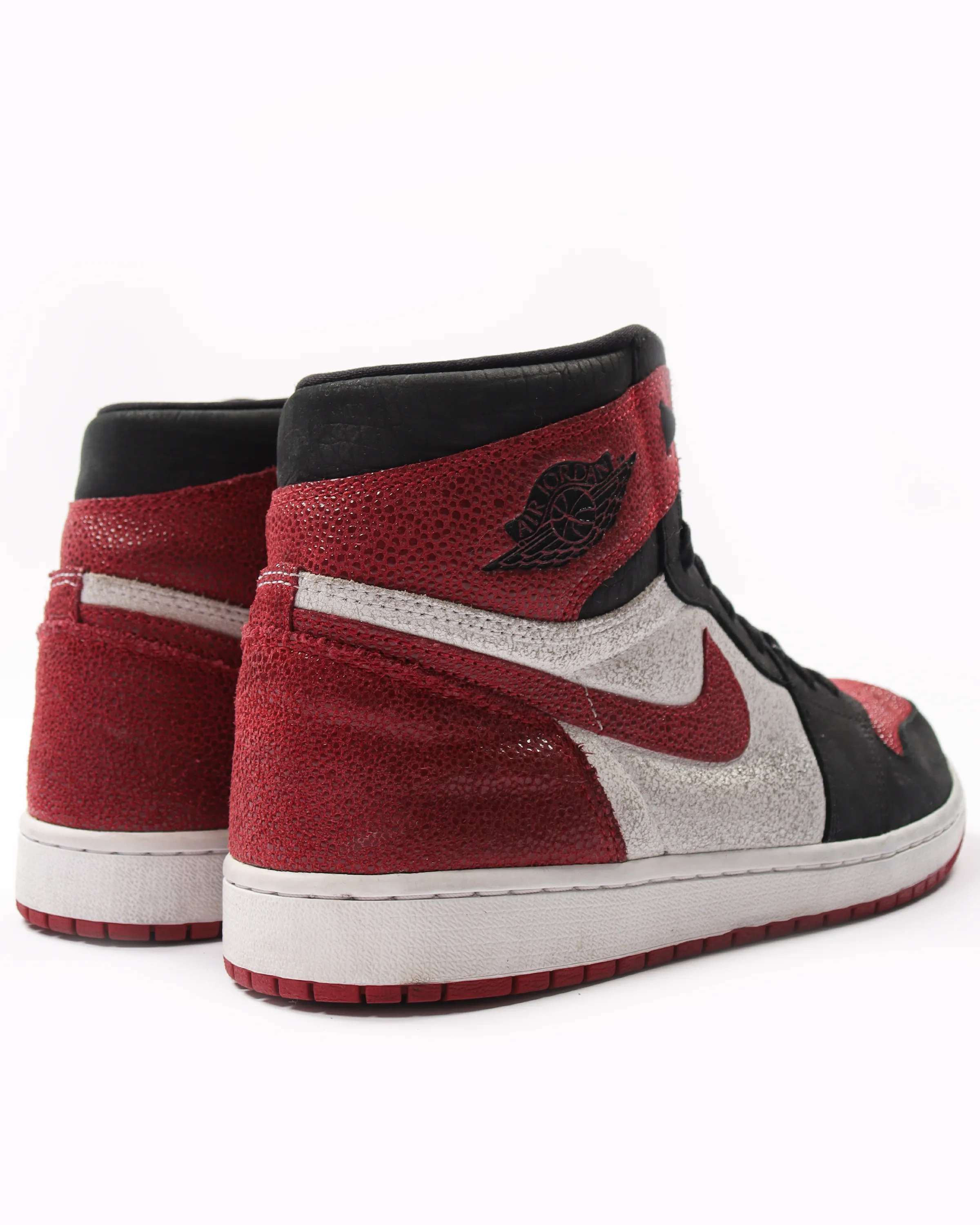 Air Jordan 1 Retro High Oklahoma Sooners P.E Vintage Asics Cheer Shoes