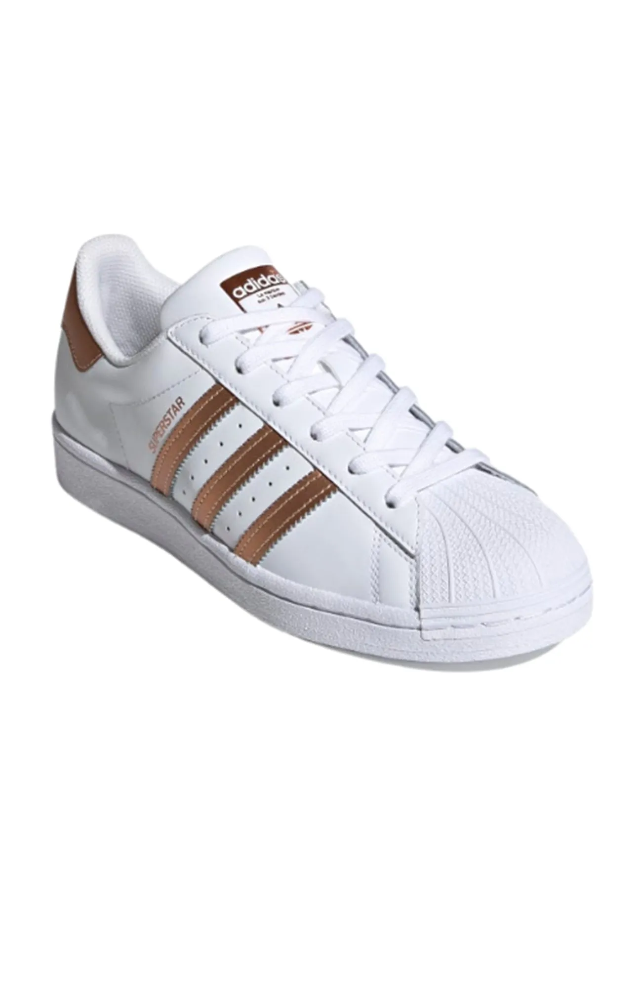 Adidas Neo Shoes Superstar Shoes Cloud White Copper Metallic