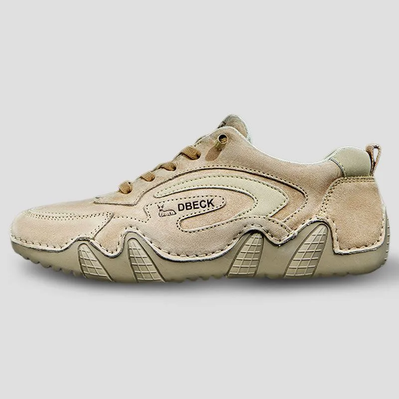 Dbeck SundayWalkers: Men's All-Day Comfort Commuter Walking Shoes For Biking, Driving & Hiking Hiking Shoes Arch Support