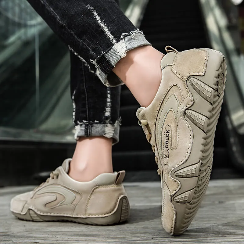 Ultralight Hiking Shoes Dbeck SundayWalkers: Men's All-Day Comfort Commuter Walking Shoes For Biking, Driving & Hiking