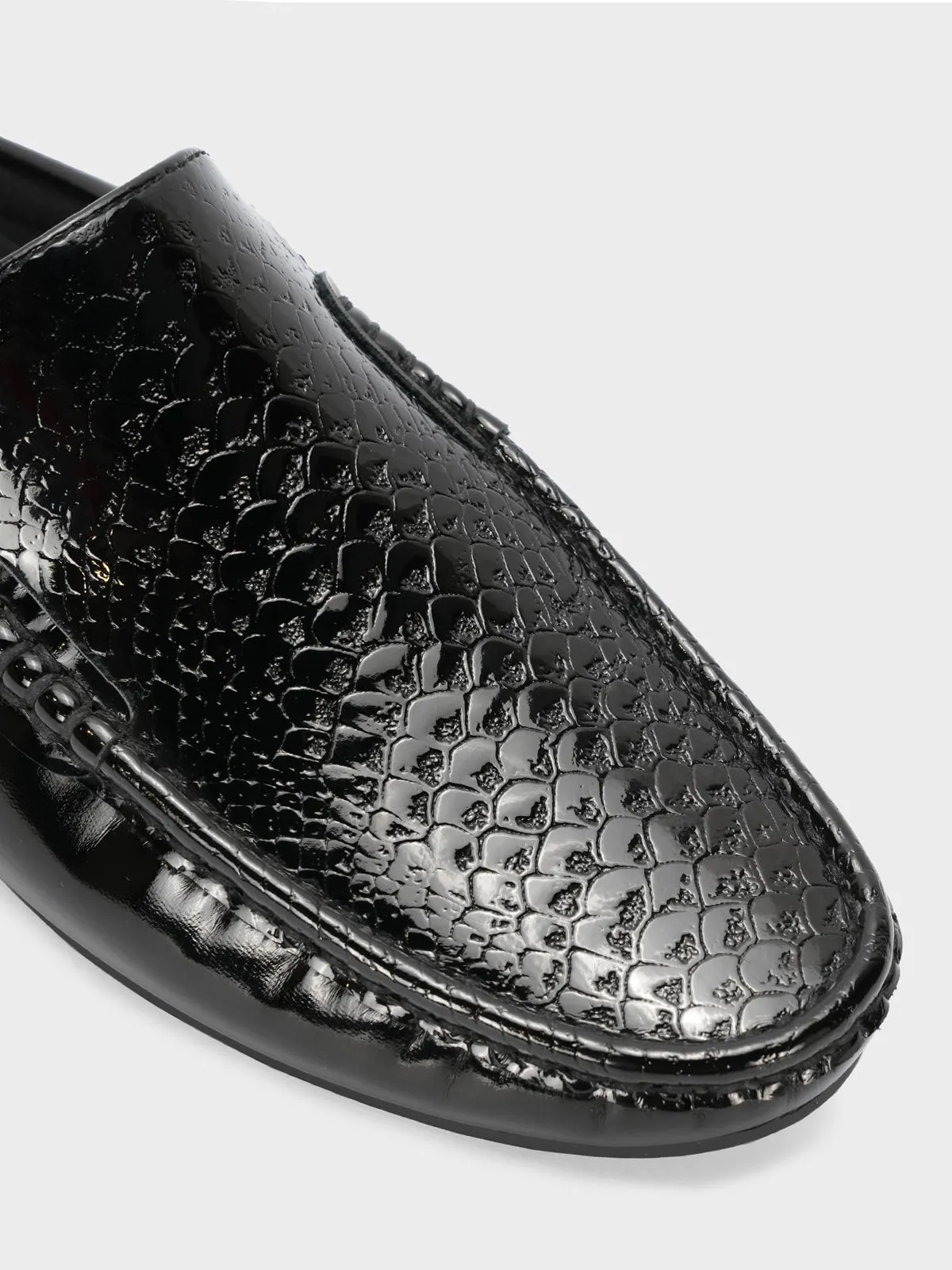 Best Walking Shoes For Bunions And Flat Feet Men's "VIRDOX" Leather Rounded Toe Slip On Shoes