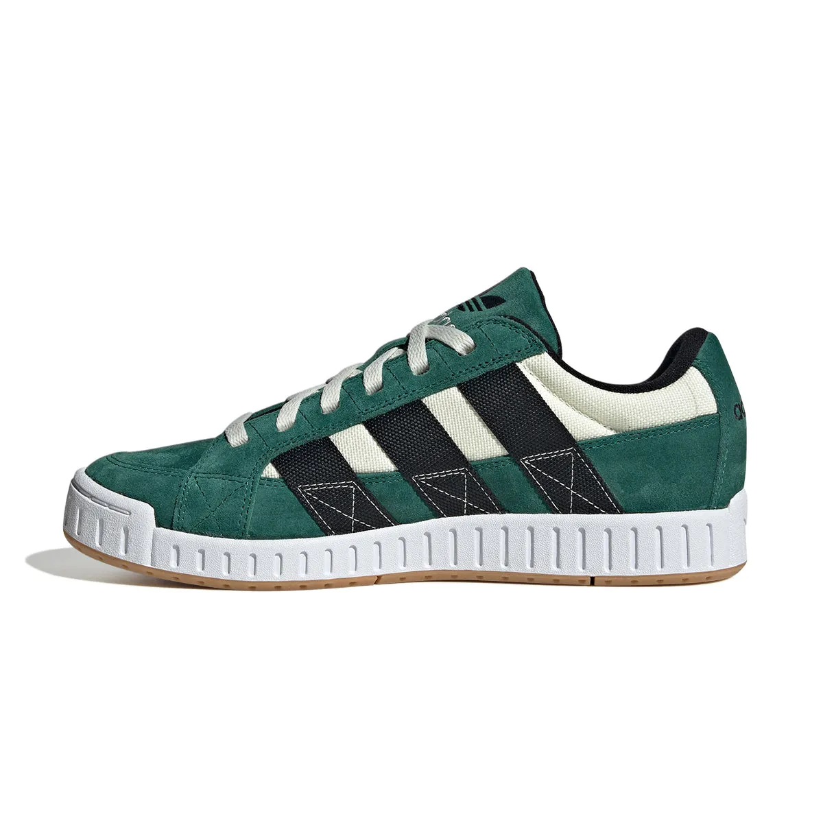 Adidas Leather Tennis Shoes LWST 'Collegiate Green Black White'