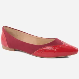 Flats Shoe Women "Blanca" Classic Pointed-Toe Flat Shoes