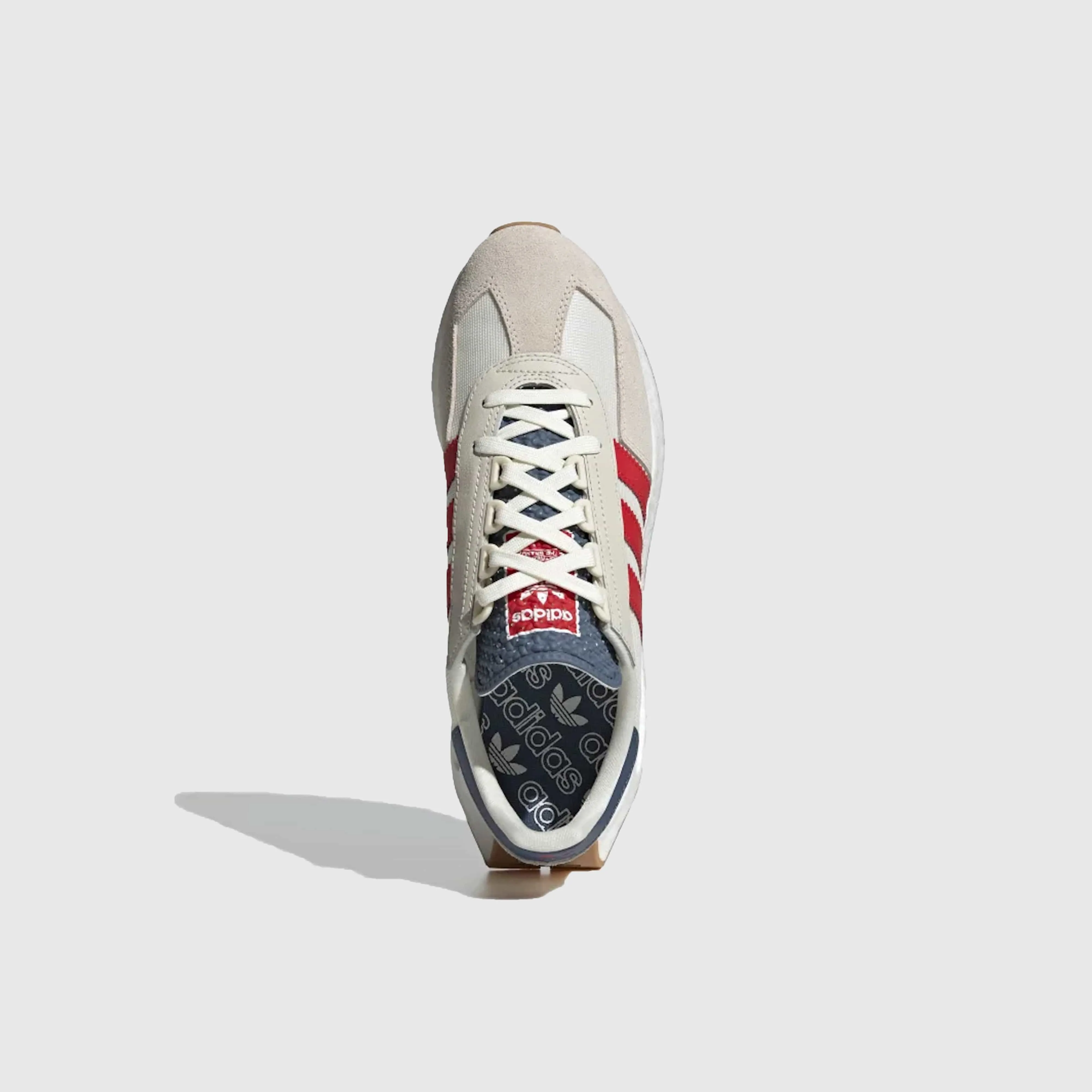 Adidas Retropy E5 - Off White / Vivid Red / Aluminium Adidas Golf Shoes Mc80