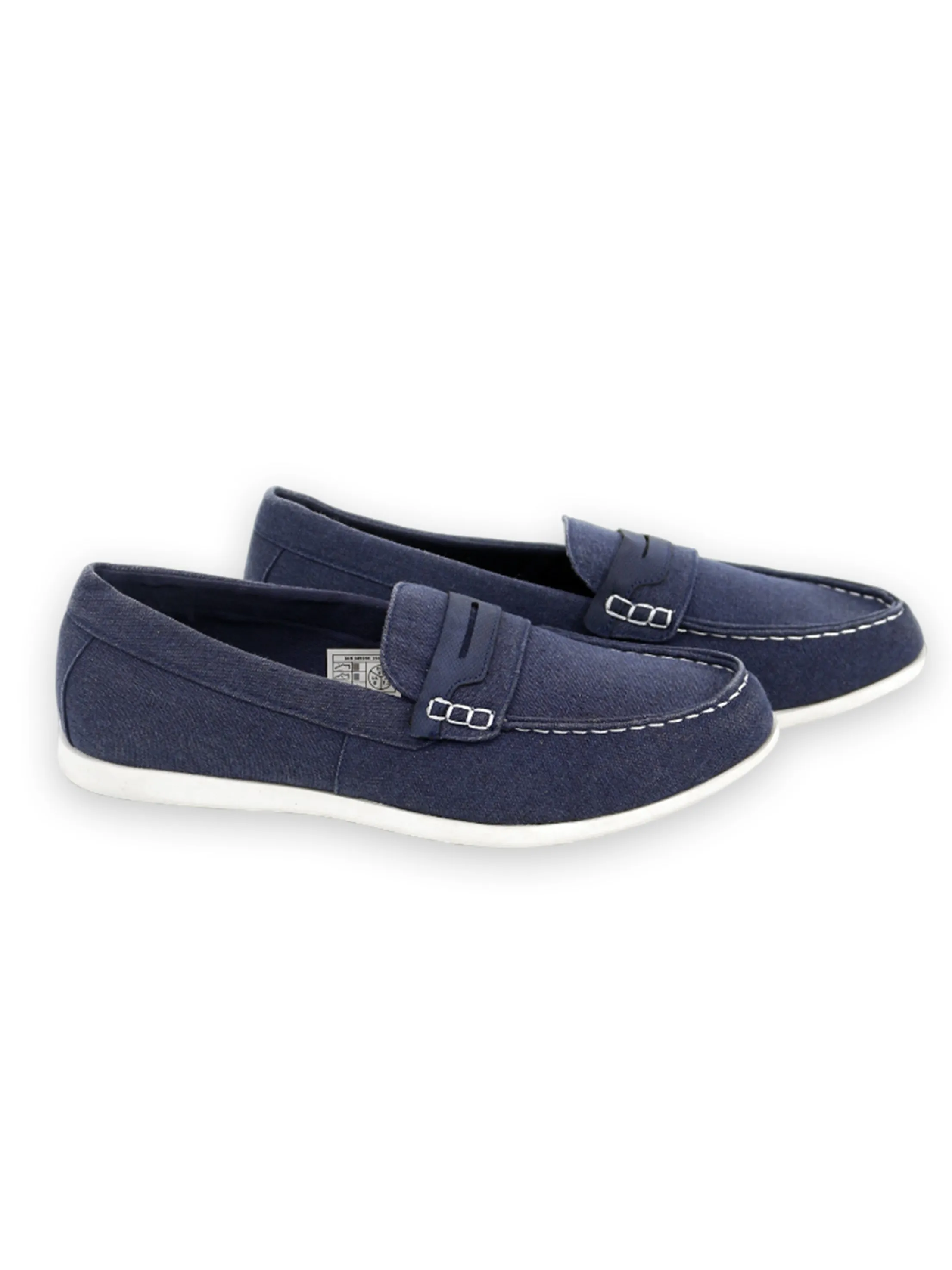 Casual Lightweight Soft Sole Mesh Comfort Orthopedic Shoes Men's Slip On Loafers,Navy