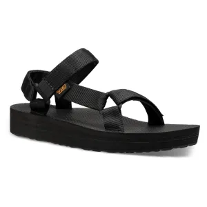 Teva Women's Midform Universal Sandal - Black Waterproof Shoes For Hospital