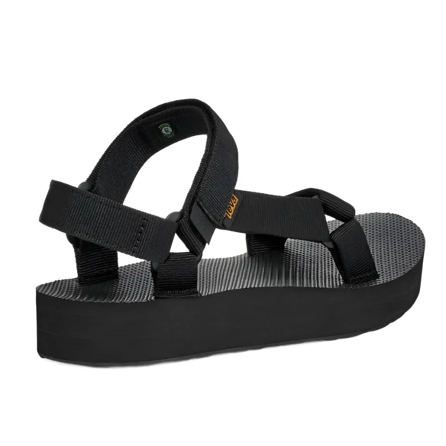 Waterproof Driving Shoes Teva Women's Midform Universal Sandal - Black
