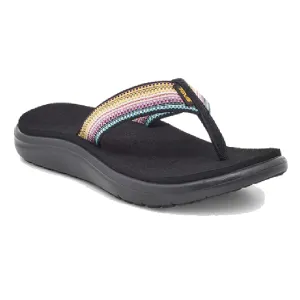 Teva Women's Voya Flip Flop Sandal - Black Multi Waterproof Trail Running Shoes Review