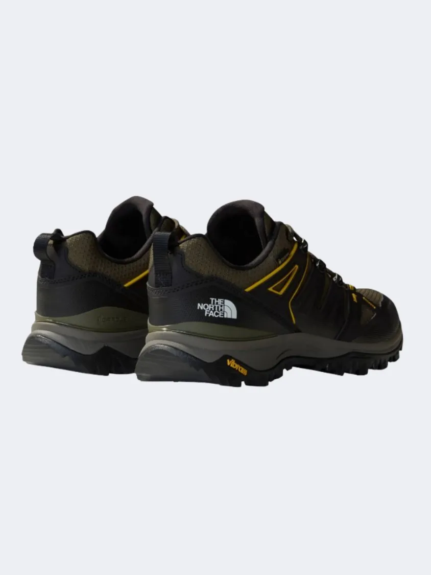 The North Face Hedgehog Goretex Men Hiking Shoes Taupe Green/Black Hiking Shoes For Half Dome