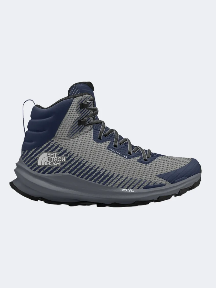 Gore-tex Vibram Hiking Shoes The North Face Vectiv Fastpack Futurelight Men Hiking Shoes Meld Grey/Navy