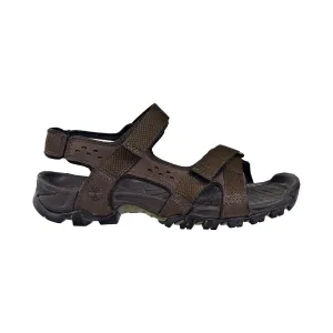 Slip Deals Timberland Eldrige Mens Sandal Dark Brown