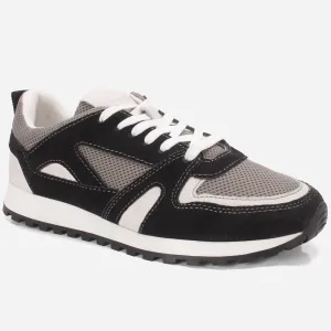 TMen's "JOEZ"  Lace Up Suede Sneakers Jogging Shoes Best Work Shoes For Feet Standing All Day