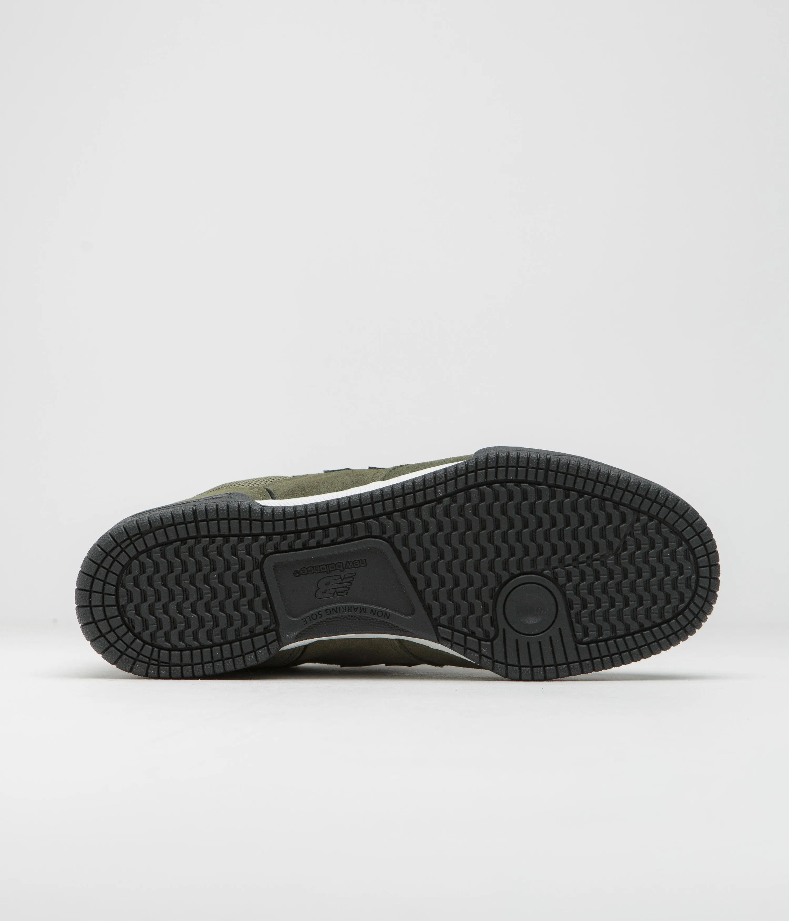 New Balance Vibram Womens New Balance Numeric 600 Tom Knox Shoes - Olive