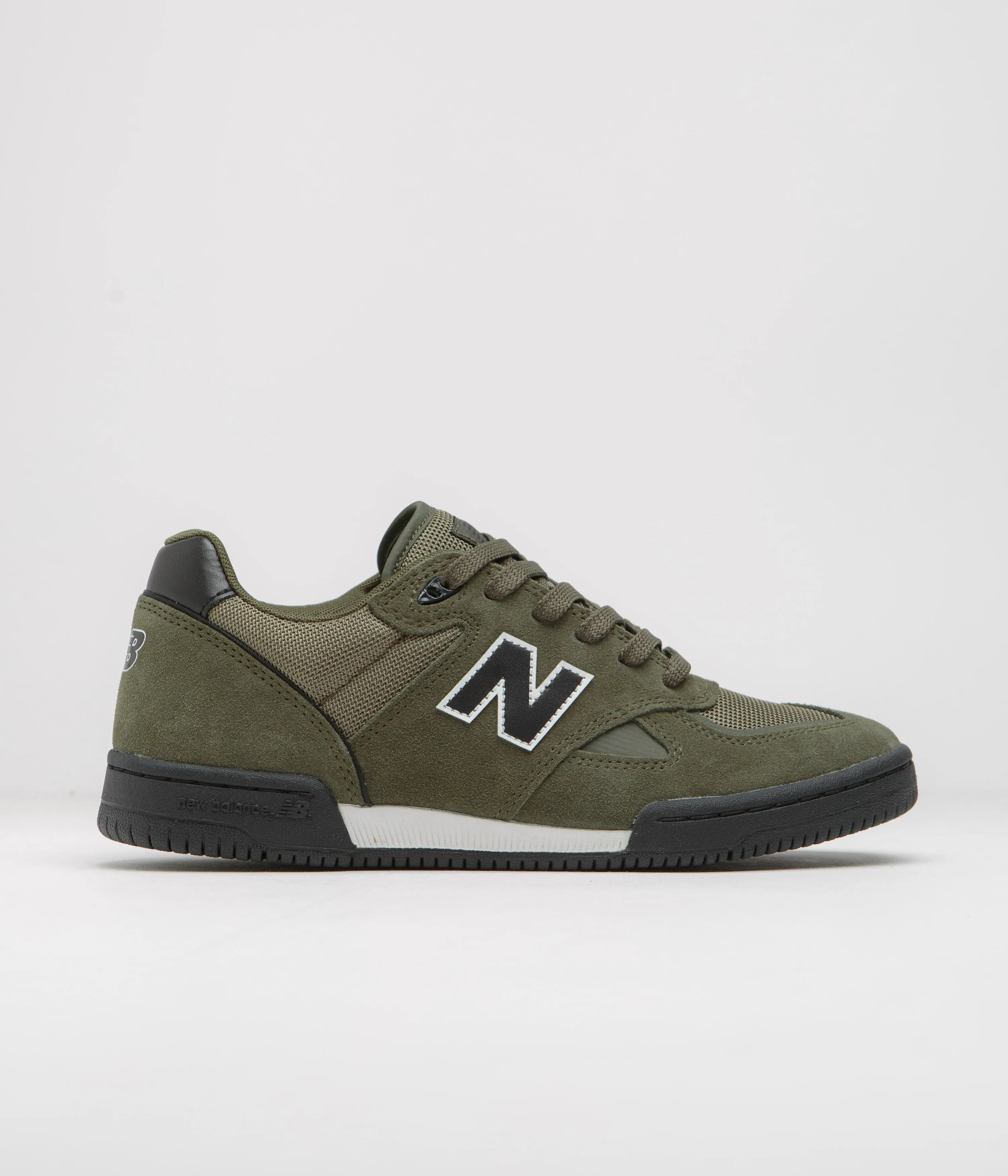 New Balance Numeric 600 Tom Knox Shoes - Olive New Balance Mules 2002r