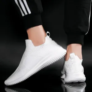 Hiking Shoes Nearby Men's Shoes Fashion Mesh Breathable Platform Lazy Person Sports Hiking Shoes Casual Sneakers Light White Sneakers Men Loafers