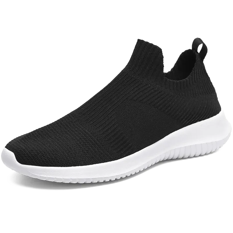 Men's Shoes Fashion Mesh Breathable Platform Lazy Person Sports Hiking Shoes Casual Sneakers Light White Sneakers Men Loafers Climbing Non-slip Grip