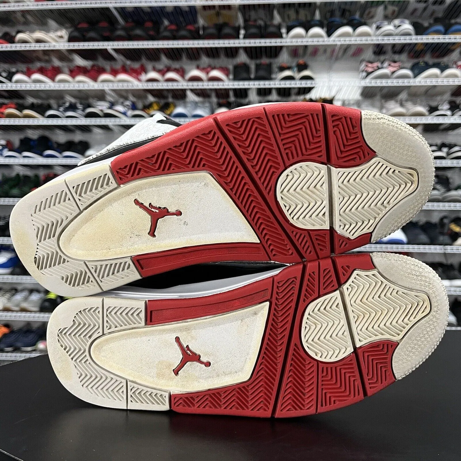 Asics High Top Wrestling Shoes Nike Air Jordan Dub Zero White Varsity Red 311046-116 Men's Size 11 No Insole