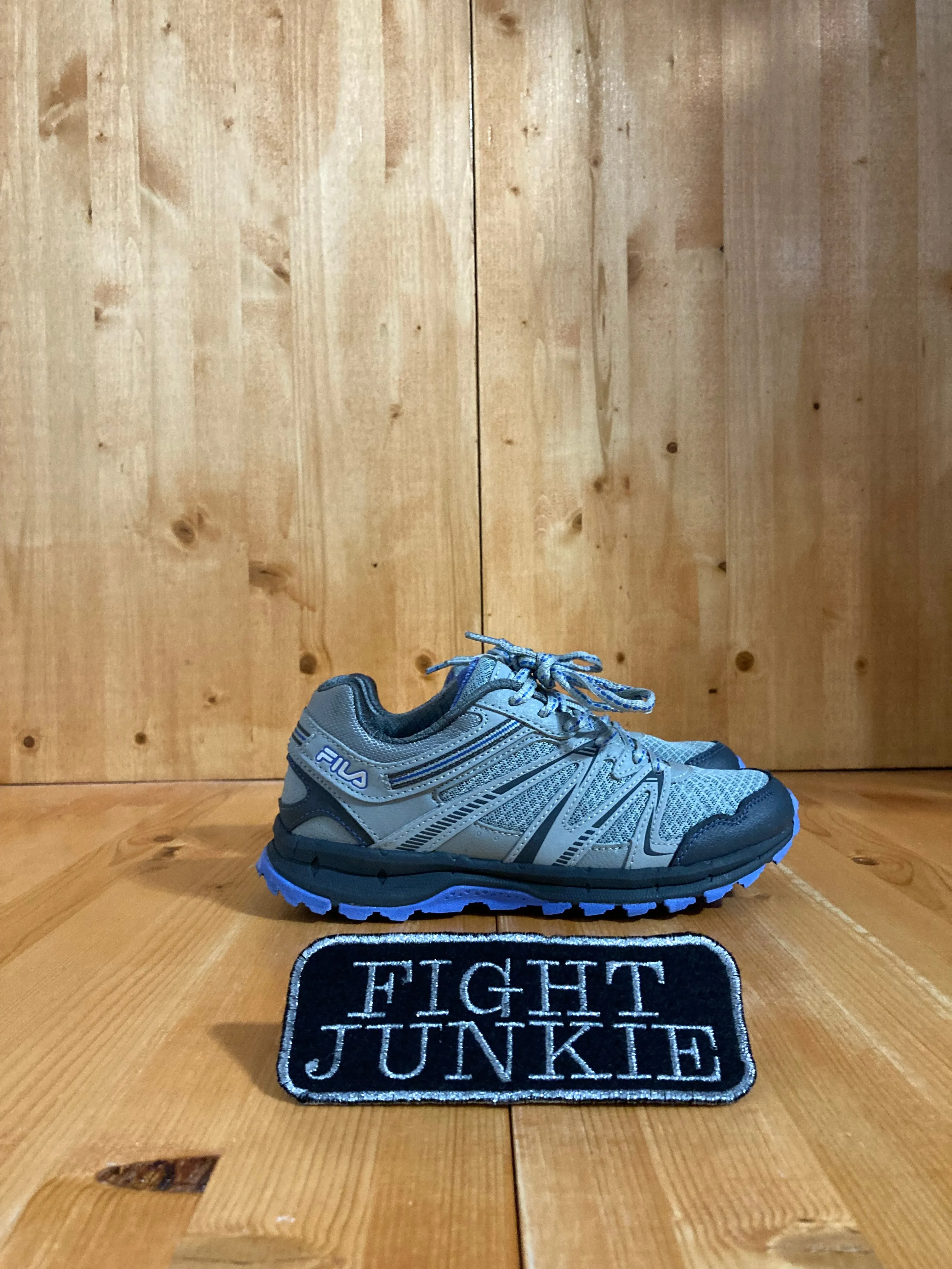 Trail Waterproof Shoes FILA NORTH HAMPTON Womens Size 6.5 Trail Hiking Shoes Sneakers Gray 5QM00345-258