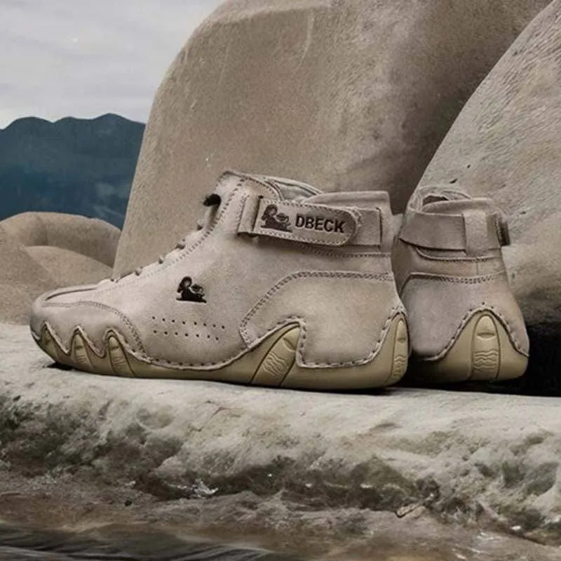 Dbeck Explorer: Waterproof, Lightweight Unisex Outdoor Shoes for Hiking, Camping & Driving Mountain Climbing Shoes With Toes