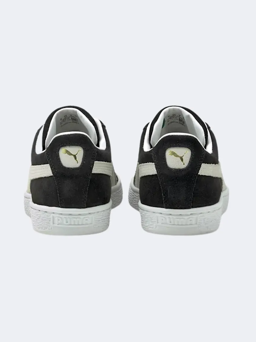 Puma Suede Classic Xxi Men Lifestyle Shoes Black/White Asics Shoes For High Arches And Supination