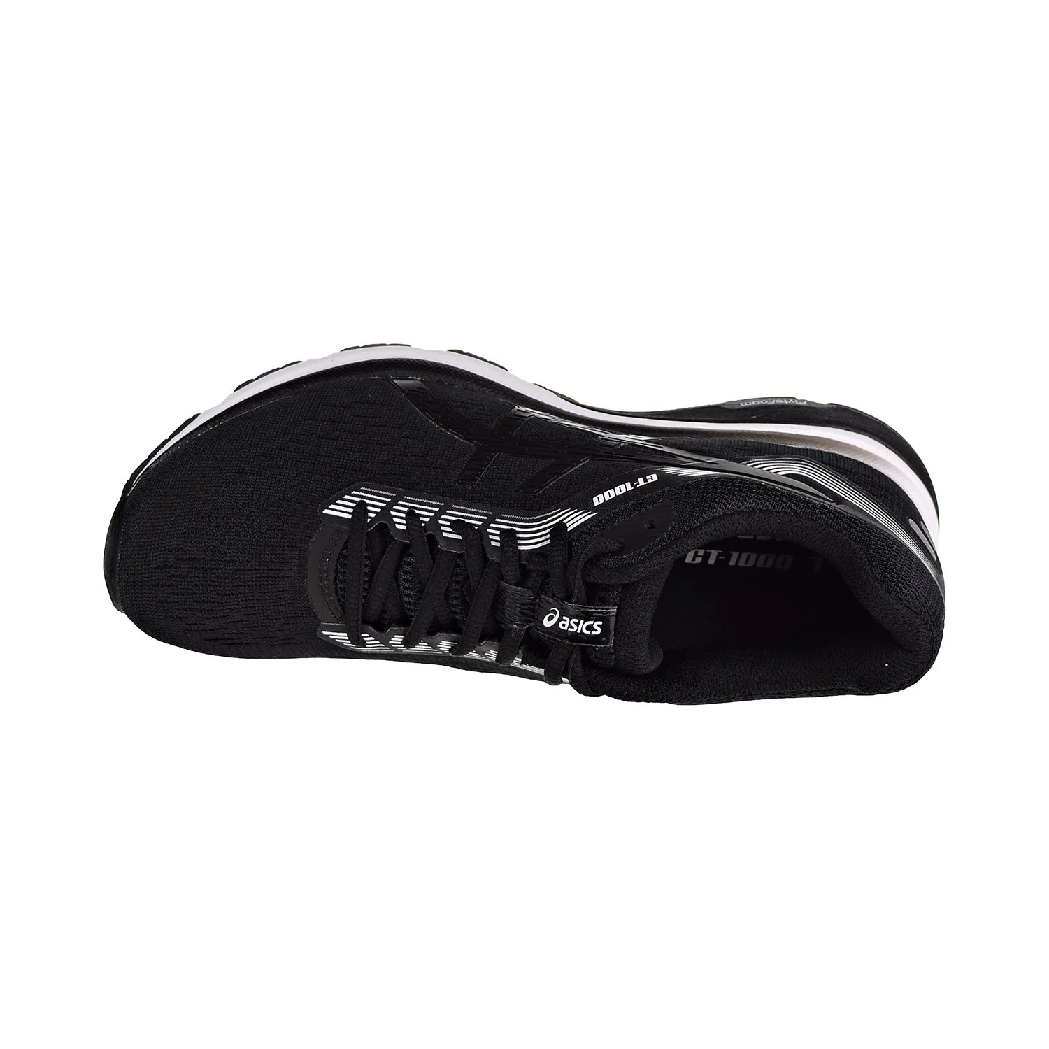 Asics GT-1000 7 Men's Shoes Black-White Asics Amplica Running Shoes