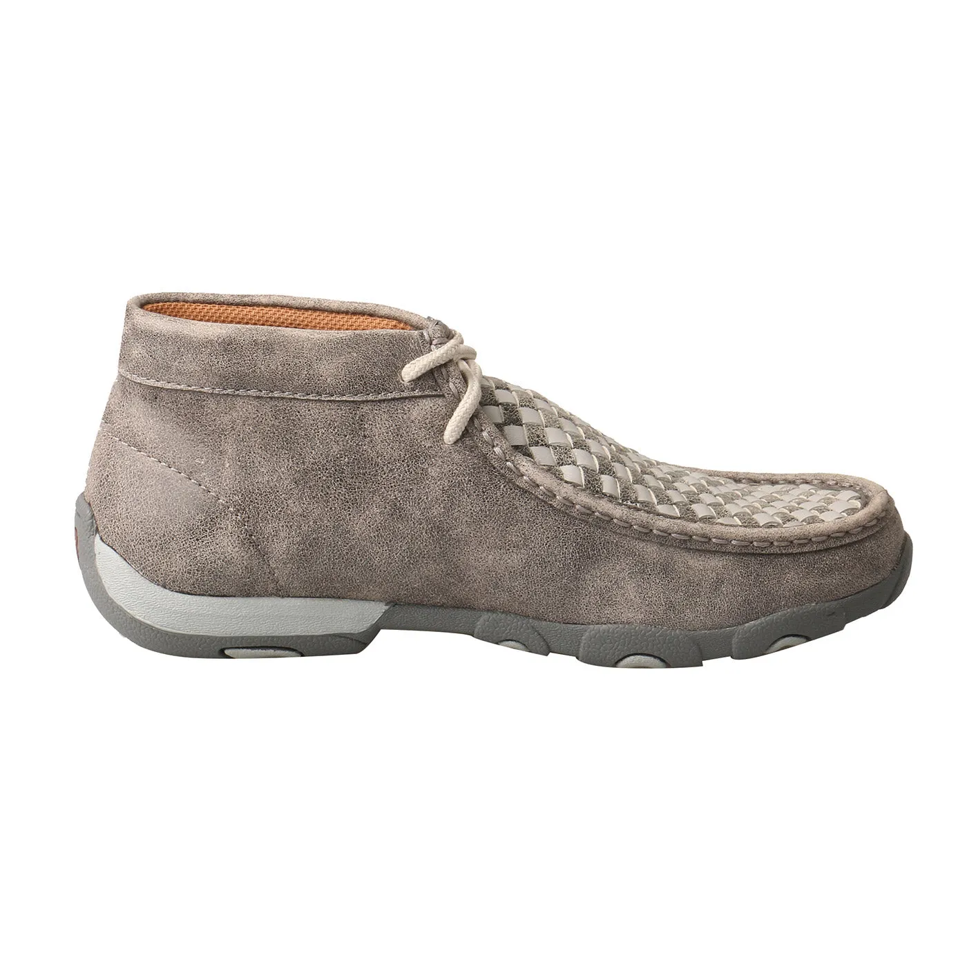 Casual Shoes Ideas Twisted X Women's Chukka Driving Moc- Woven Grey and Grey