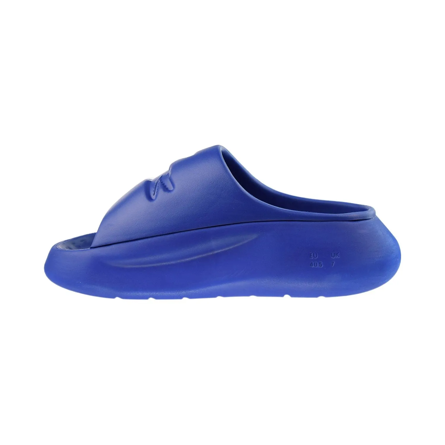 Carters Slippers Lacoste Serve 3.0 CMA Men's Slides Royal Blue