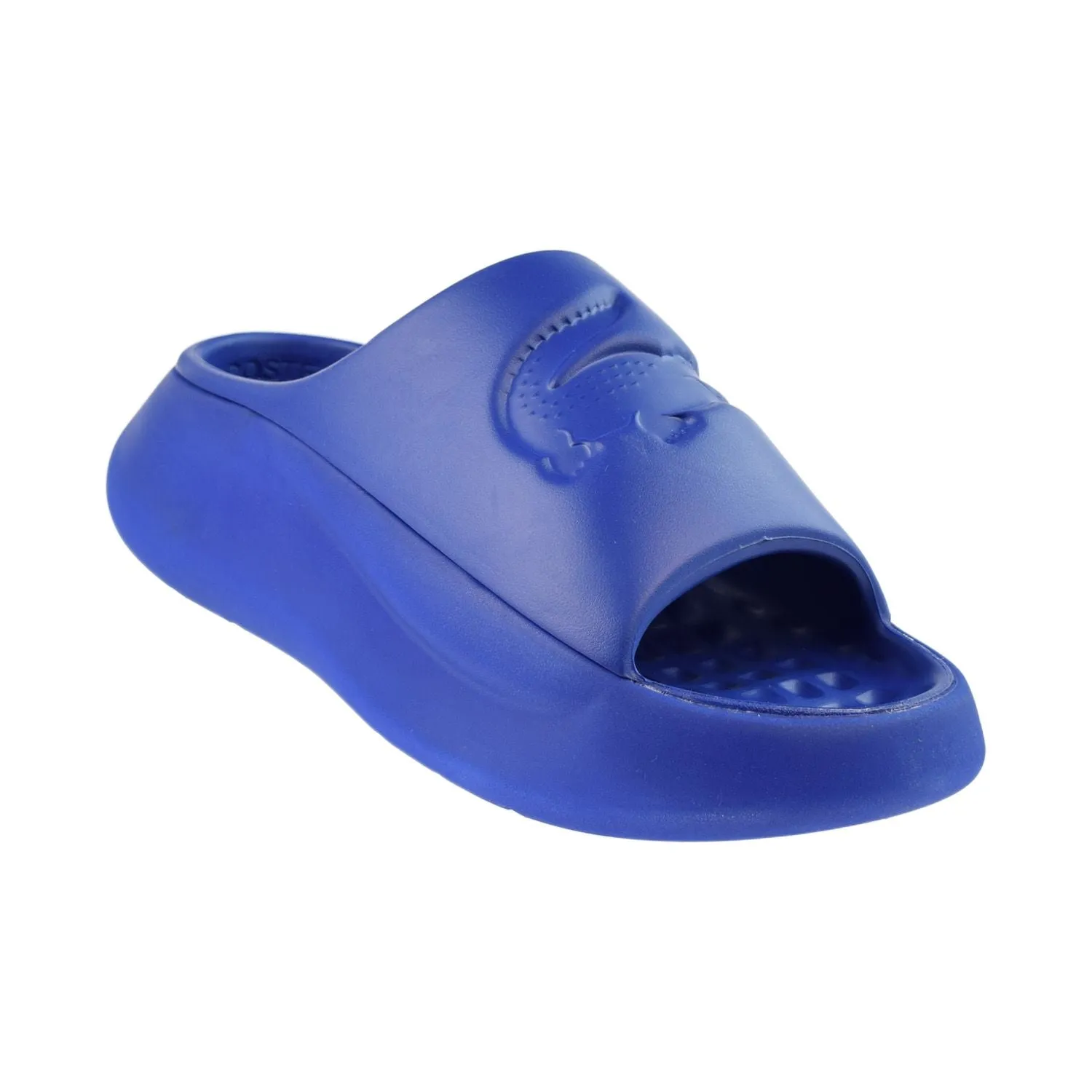 Pool Slides Shoes Lacoste Serve 3.0 CMA Men's Slides Royal Blue