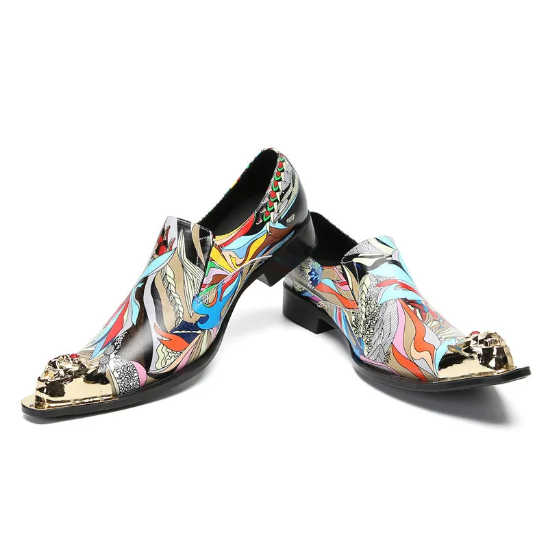 Leather shoes for men summer breathable cowhide hollow business formal wear 2023 new men's casual sandals wedding groom shoes Sandals Weddings