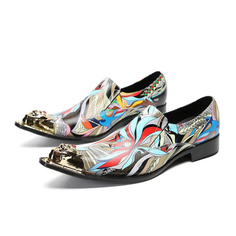 Leather shoes for men summer breathable cowhide hollow business formal wear 2023 new men's casual sandals wedding groom shoes Tkees Sandals