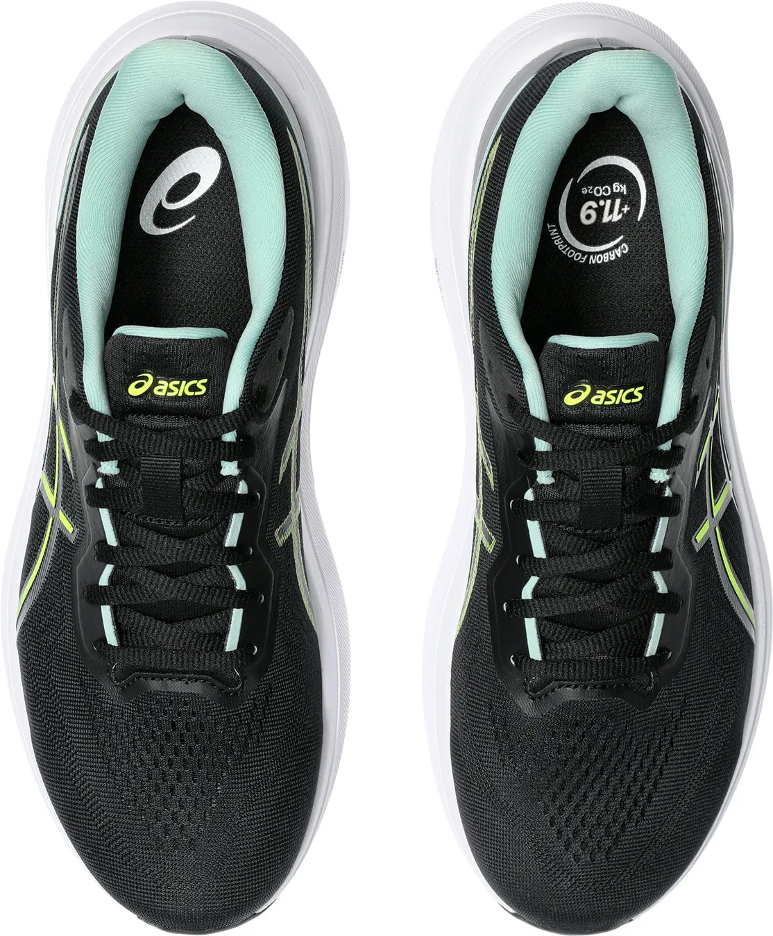 Asics GT 1000 13 Mens Running Shoes - Black Asics Running Shoes Size Chart
