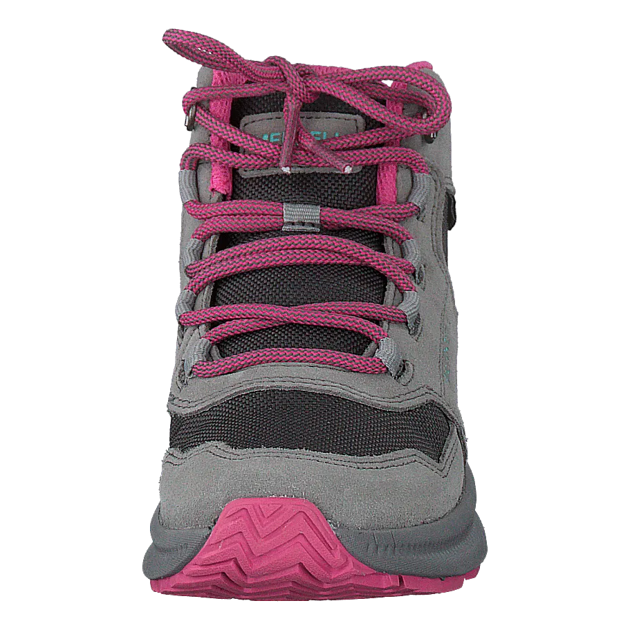 Golf Shoe Waterproof Spray Ontario Mid Waterproof Grey/pink