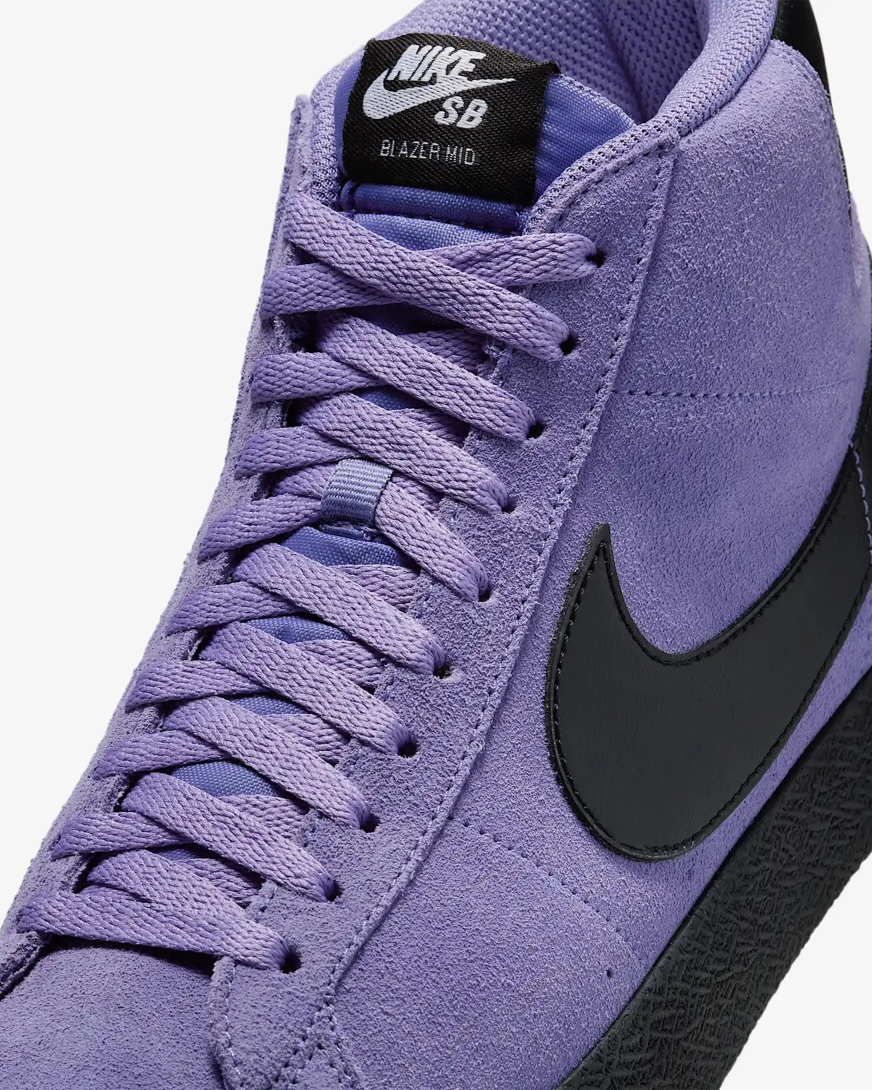 Asics Throwing Shoes Nike SB Zoom Blazer Mid Dusty Amethyst