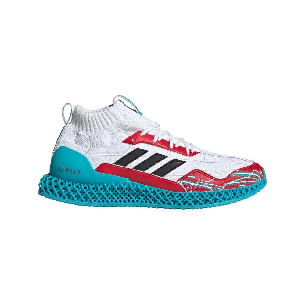Ultra 4D Mid Evolved Lace Up Sneakers Adidas Boxing Shoe
