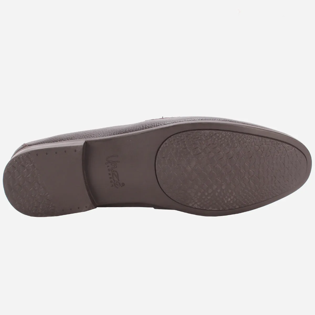 Men "APLYS" Leather Slide In Loafers Shoes Best Flat Soled Gym Shoes