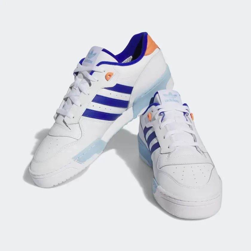 Adidas Discus Shoes Adidas Men's Rivalry Shoes - Cloud White / Semi Lucid Blue / Clear Sky