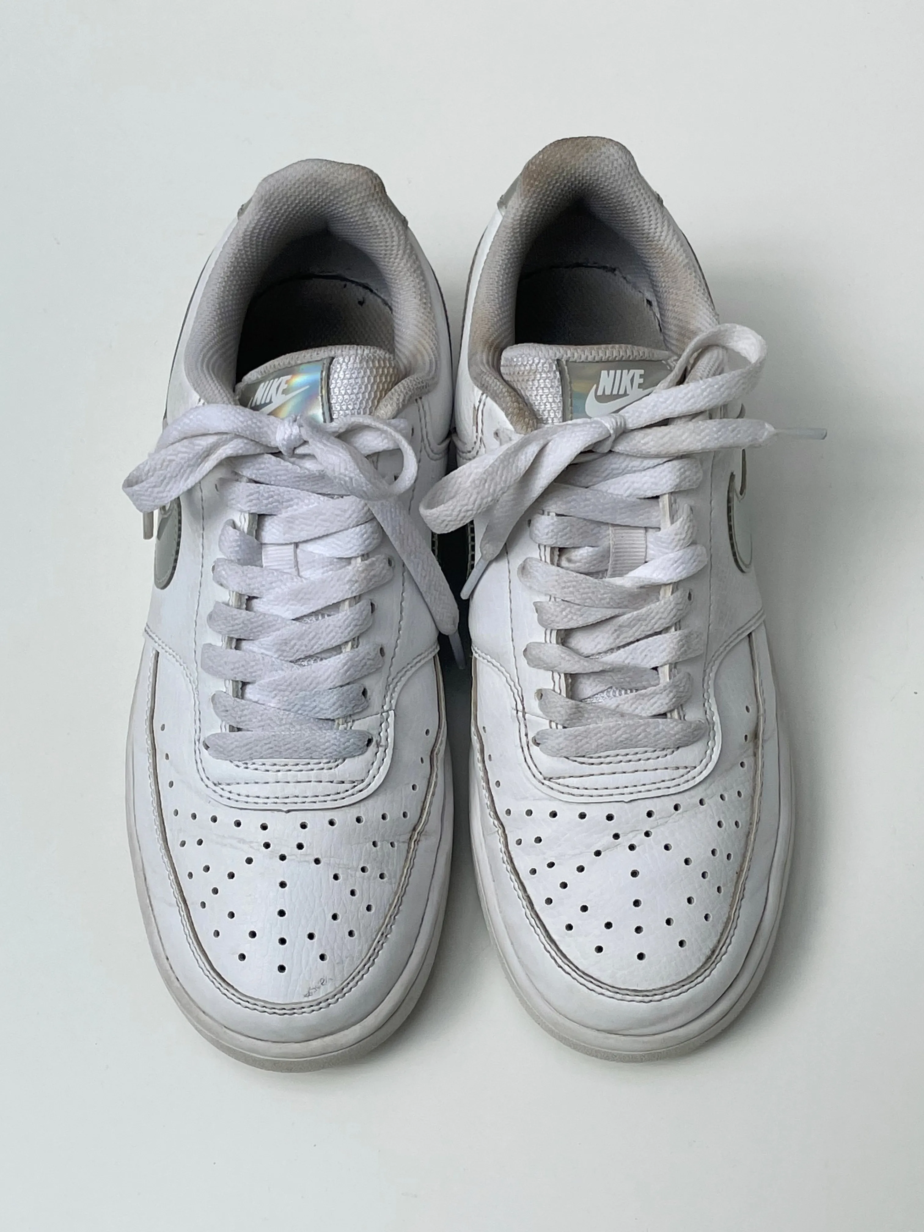 Nike Court Vision Low White Trainers Asics Shoes Under 6000