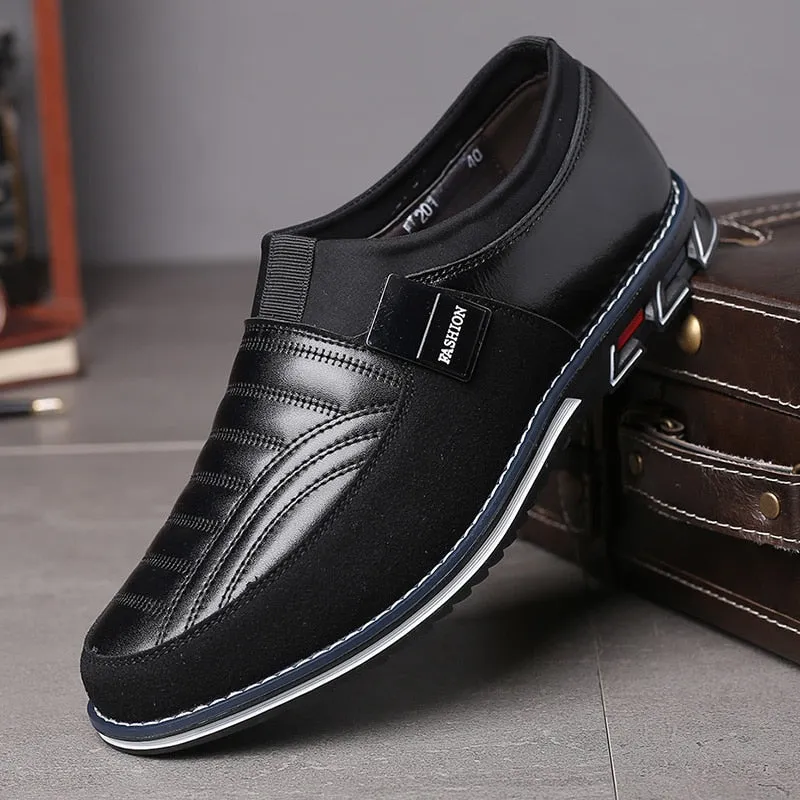 Big Size Men Casual Shoes Slip On Breathable Hot Sale Casual Men Shoes Panelled Lace Up Casual Shoes