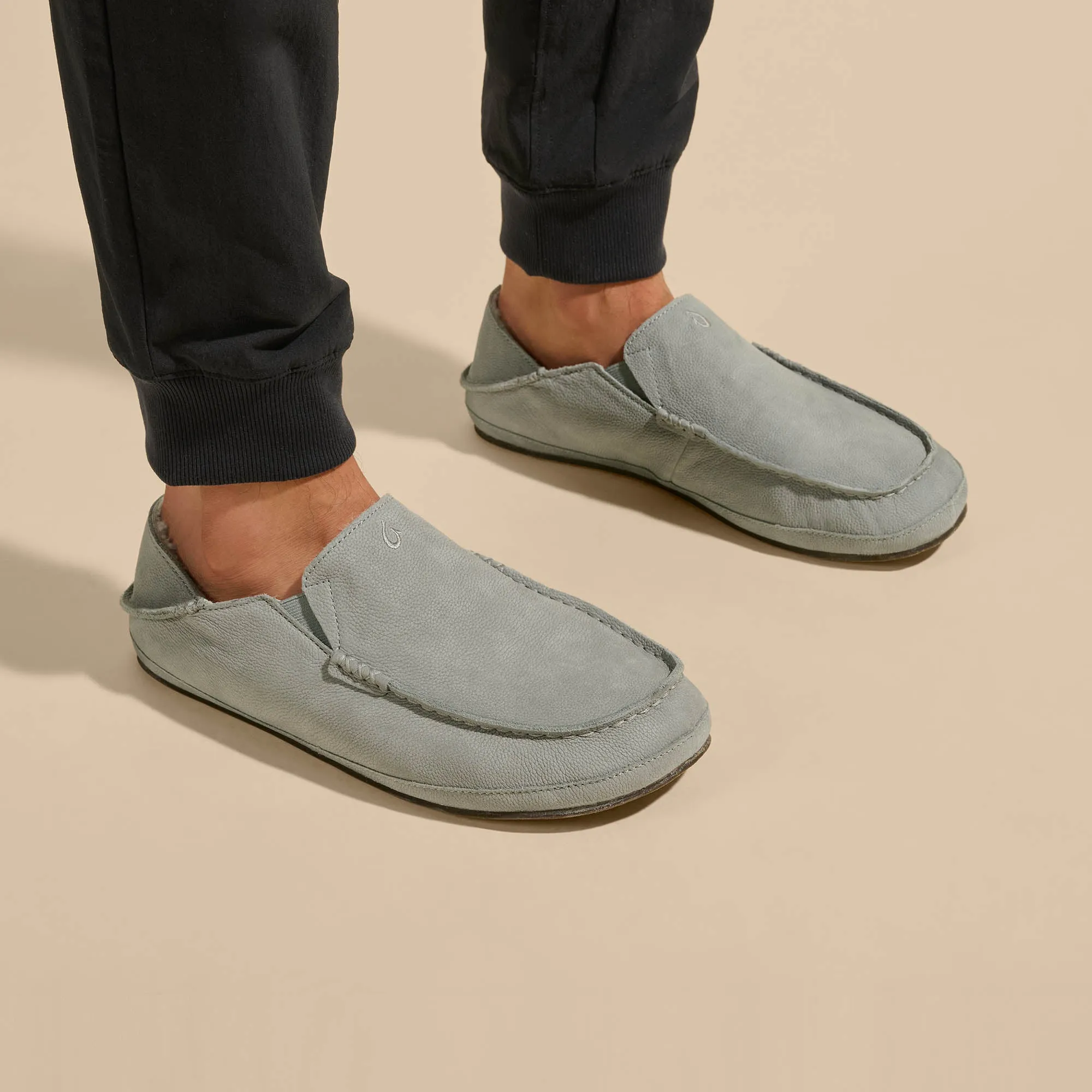 Robe With Slippers Molo Slipper - Sharkskin