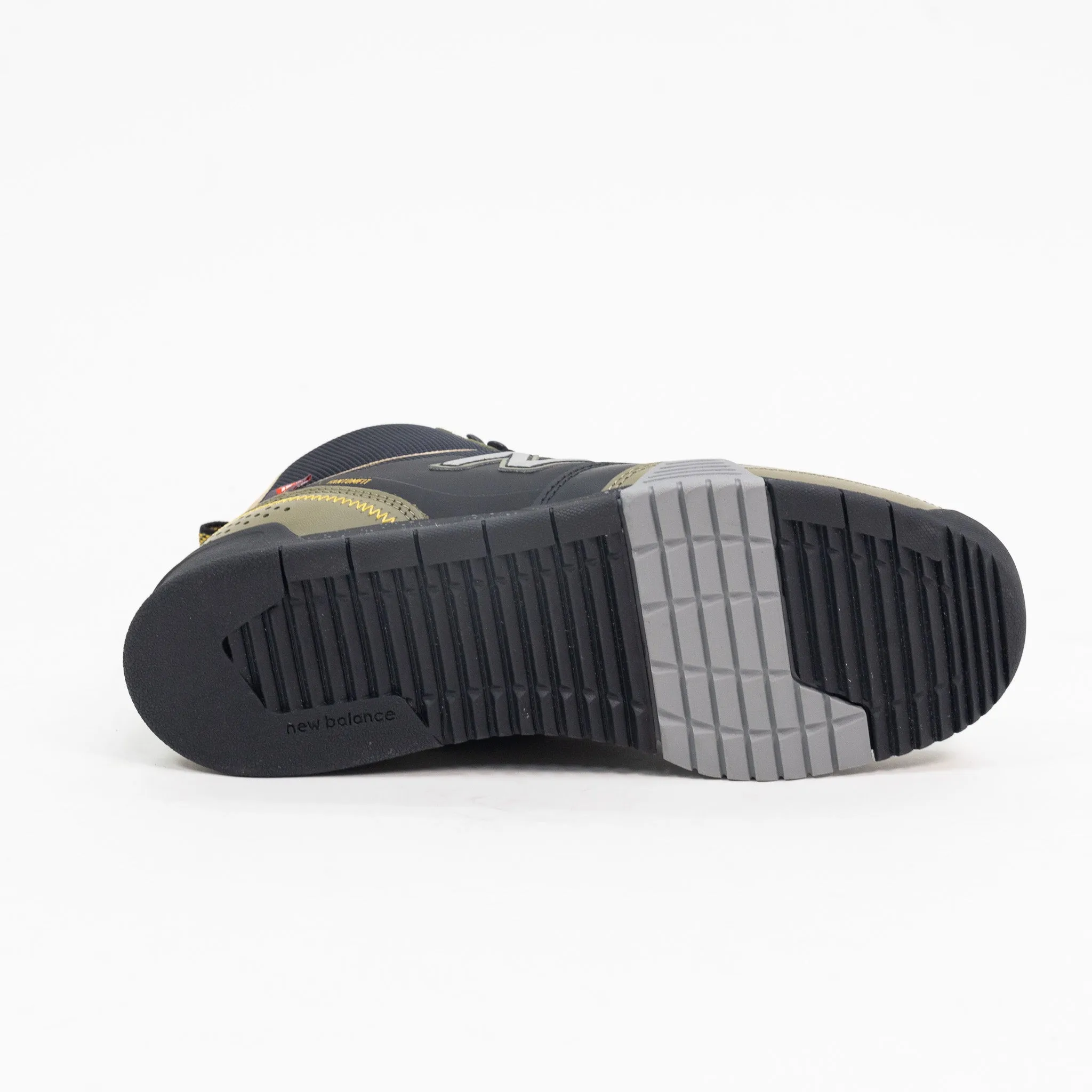 New Balance Numeric 440 High Trail - Black with Olive New Balance Clay Court Tennis Shoes